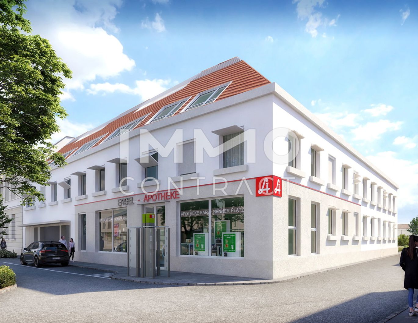 Perfekte, moderne 2-Zimmer-Wohnung mit großem Balkon in ruhiger Innenhoflage mitten im Zentrum