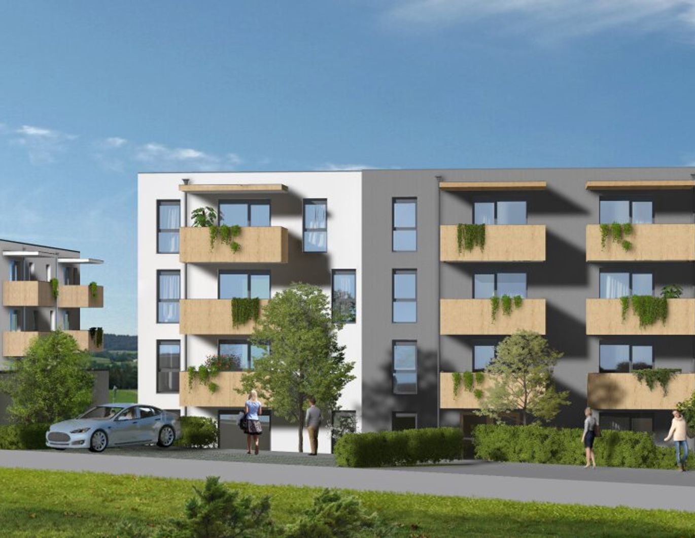 Erstbezug in Hagenberg: Moderne 2-Zimmer-Wohnung mit Balkon, Lift und Tiefgaragenabstellplatz - Barrierefrei! - Fertigstellung 2026