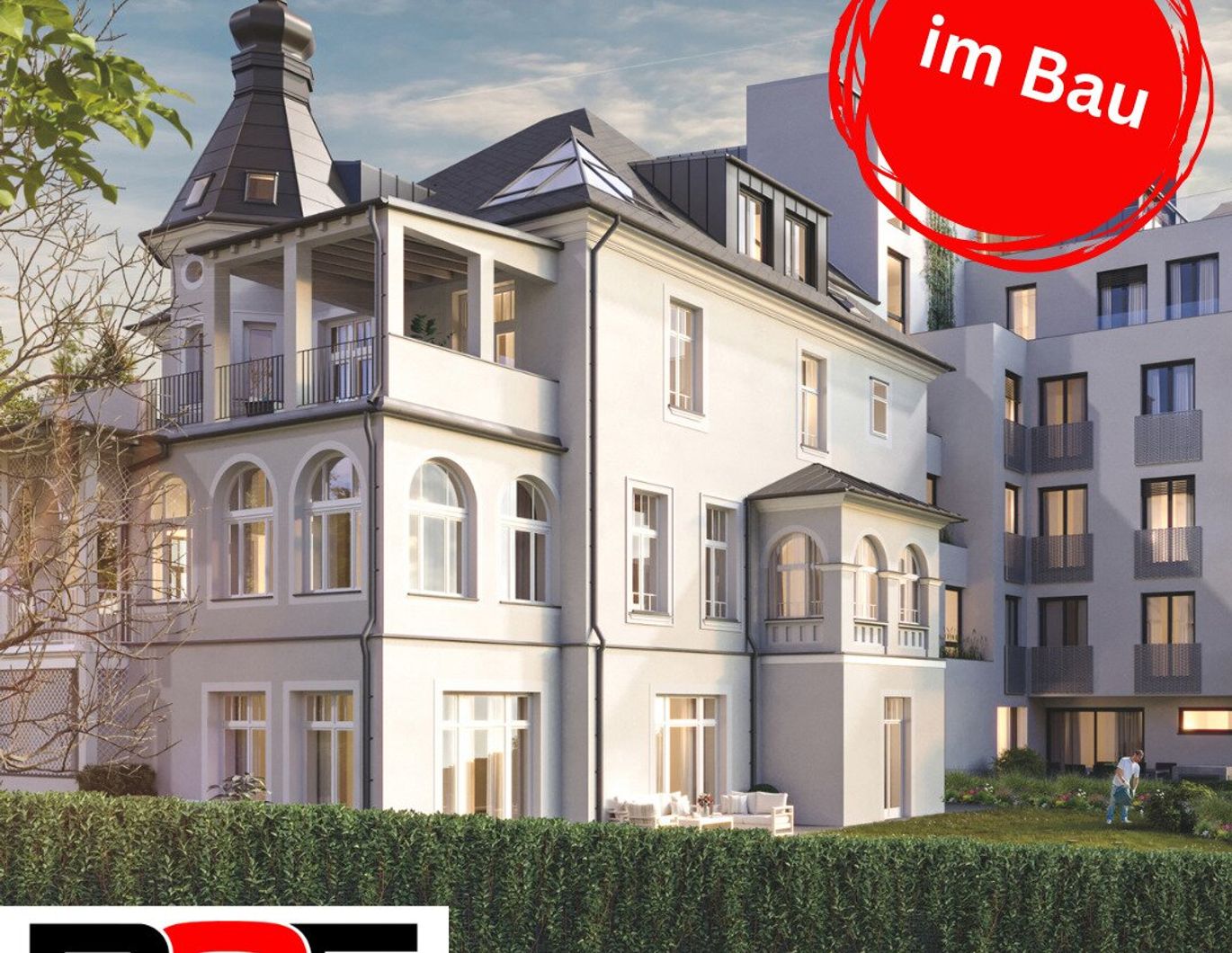 Repräsentative Gartenwohnung mit großzügiger Freifläche und Altbau Charme - Top Preis !