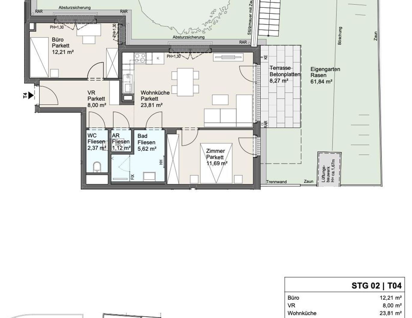 Neues Projekt in der Schwarzelackenau beim Marchfeldkanal - noch 18 Einheiten verfügbar!