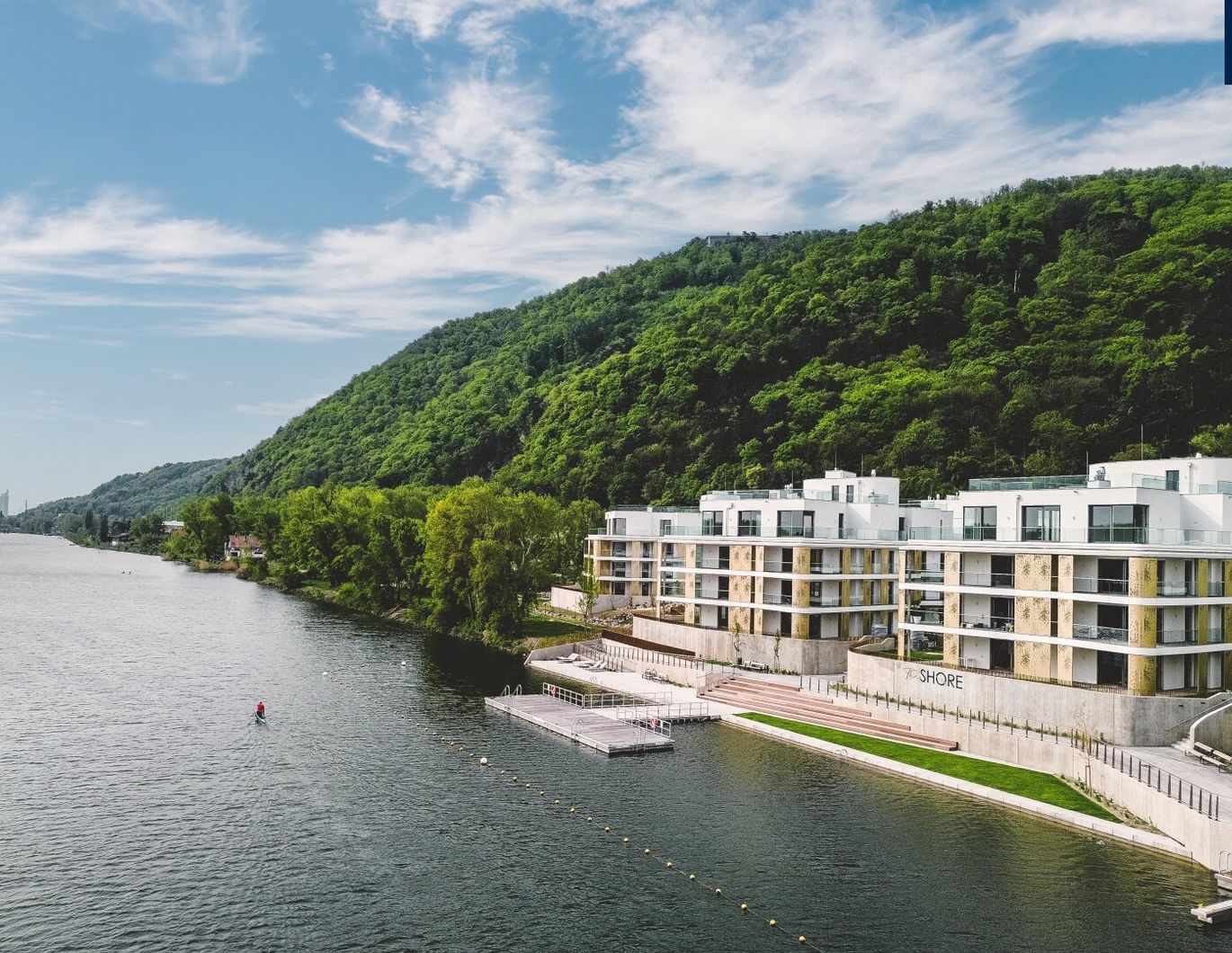Wohn(T)raum am Wasser: Wohnung in Döbling mit atemberaubendem Donauausblick