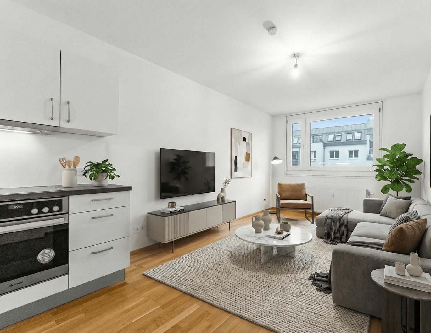 Moderne 2-Zimmer-Wohnung in absoluter Ruhelage nahe Donaukanal