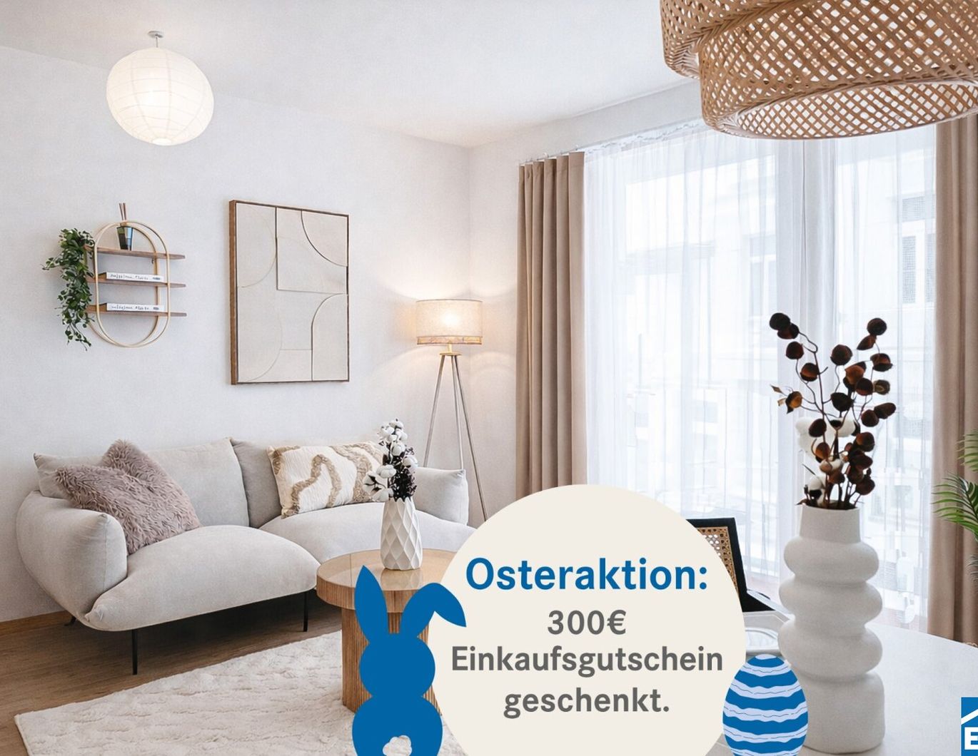 Jetzt zugreifen: 300 € Gutschein zur Miete