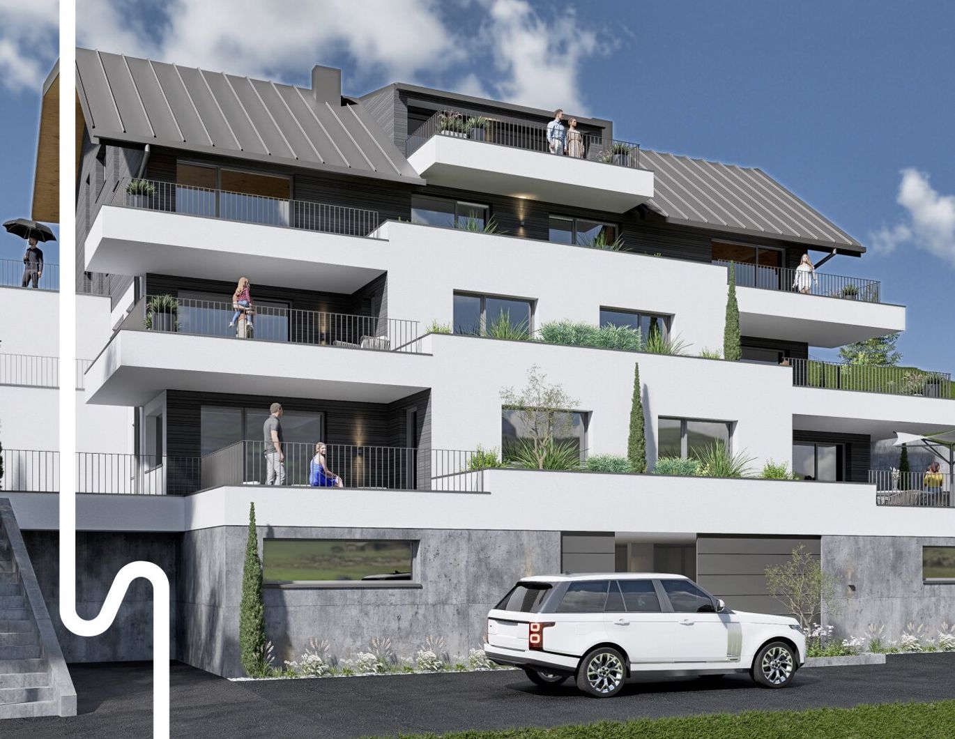 DAS SONN.VEIT | Neubauwohnung mit Sonnenterrasse 
