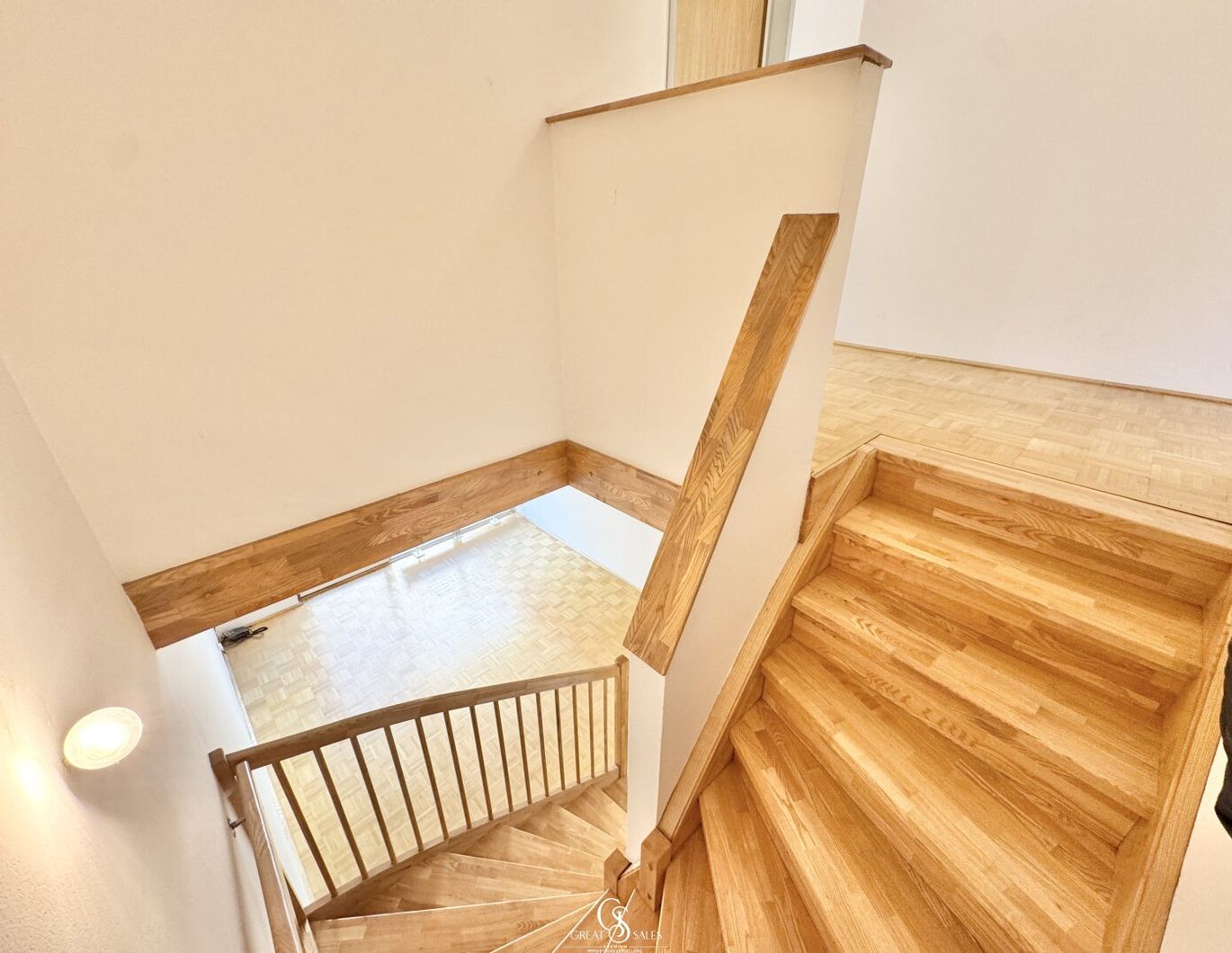 Zentrale 3-Zimmer-Maisonettewohnung mit Westterrasse am Entenplatz