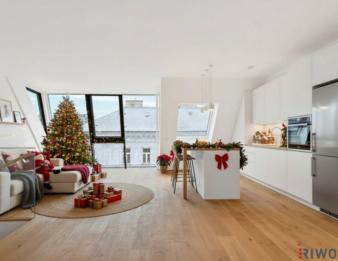 Exquisite 4-Zimmer Dachterrassenwohnung mit zwei Bädern nahe dem AUGARTEN | TOP14