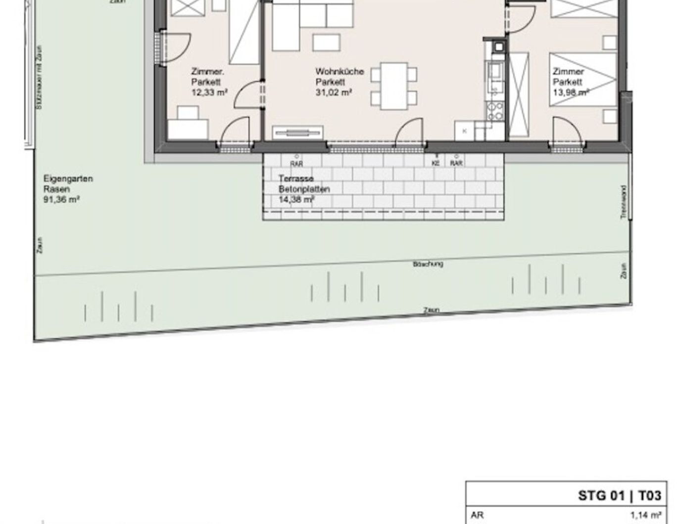 Neues Projekt in der Schwarzelackenau beim Marchfeldkanal - noch 17 Einheiten verfügbar!