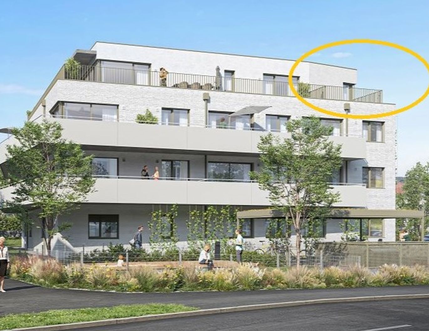 AM FLIEGENSPITZ - DIE COOLSTE WOHNUNG IM PROJEKT! | 2 Terrassen & Sonnenuntergang | Provisionsfrei!
