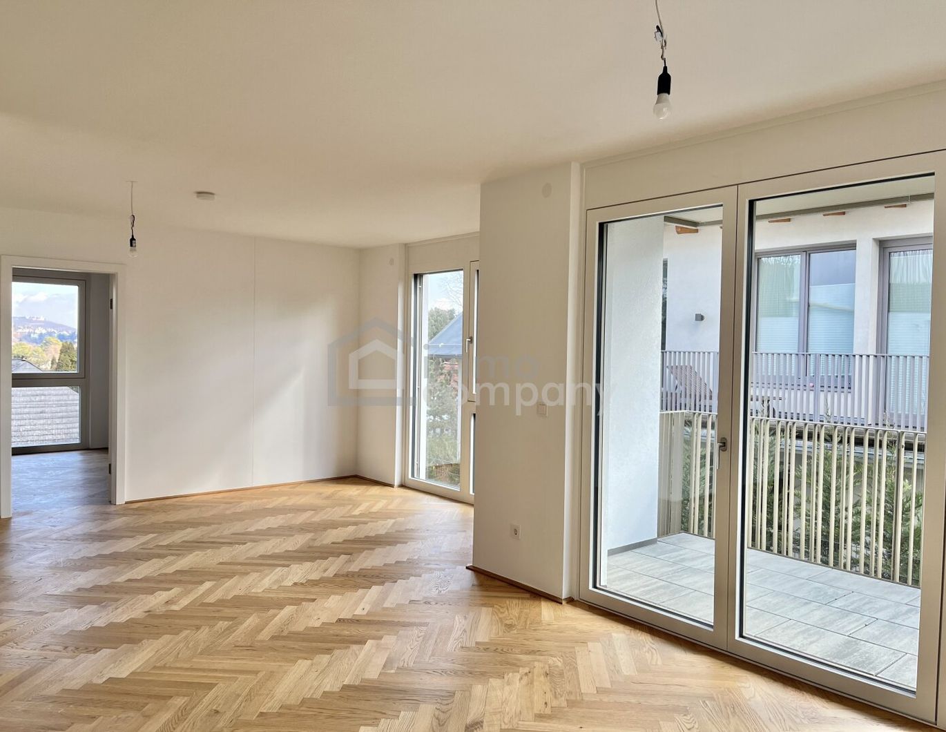 Moderner Luxus in Grünlage mit Fernblick über Wien - Erstbezug