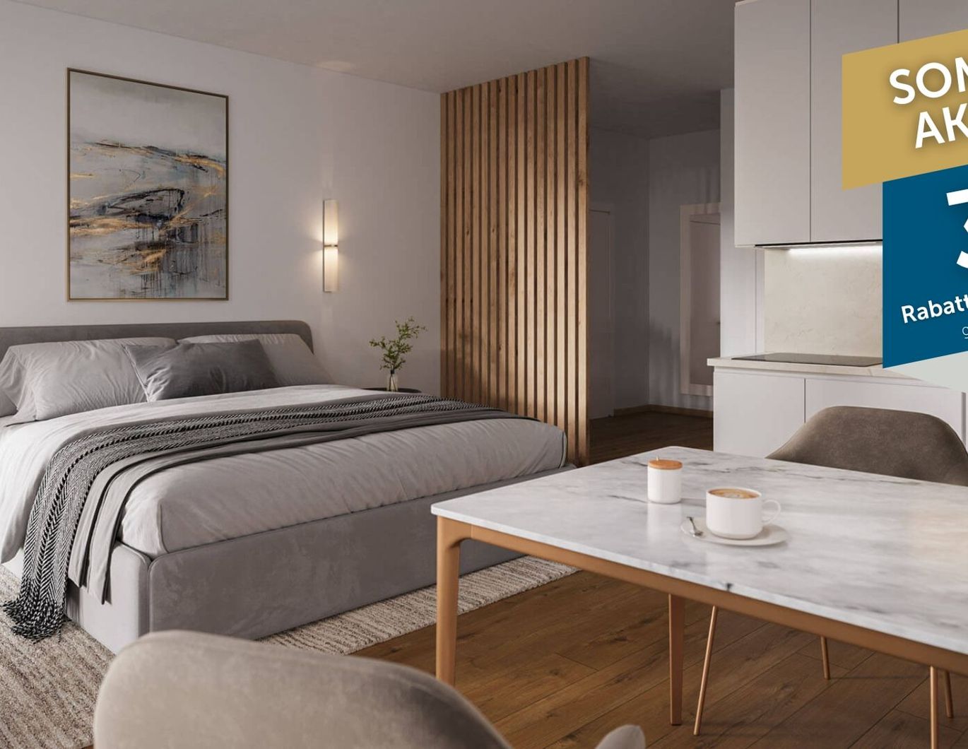 Ruhige, südseitige 1-Zimmer Gartenwohnung | Nähe Hirschstettner Aupark