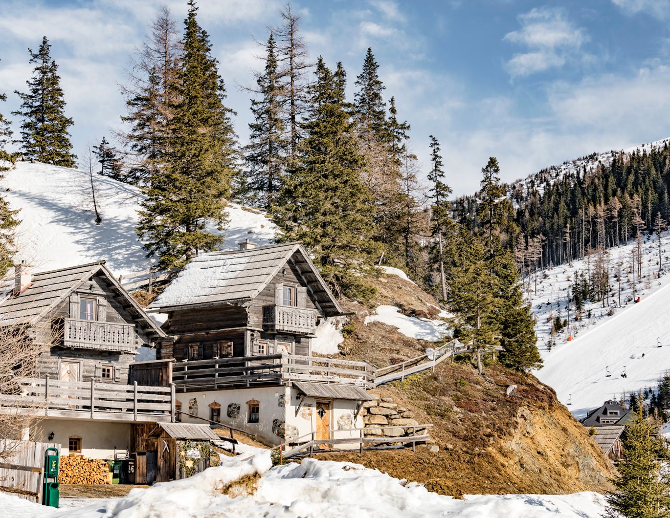 Zweitwohnsitz oder touristische Vermietung! Urige Troadkasten-Almhütte 