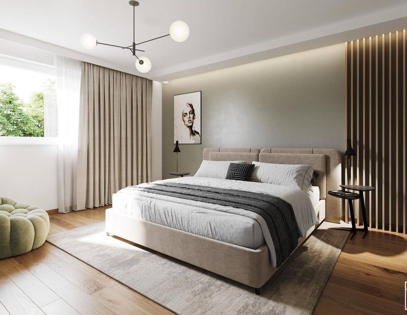 Penthouse-Feeling pur - 2 Zimmer, Terrasse mit Grünblick