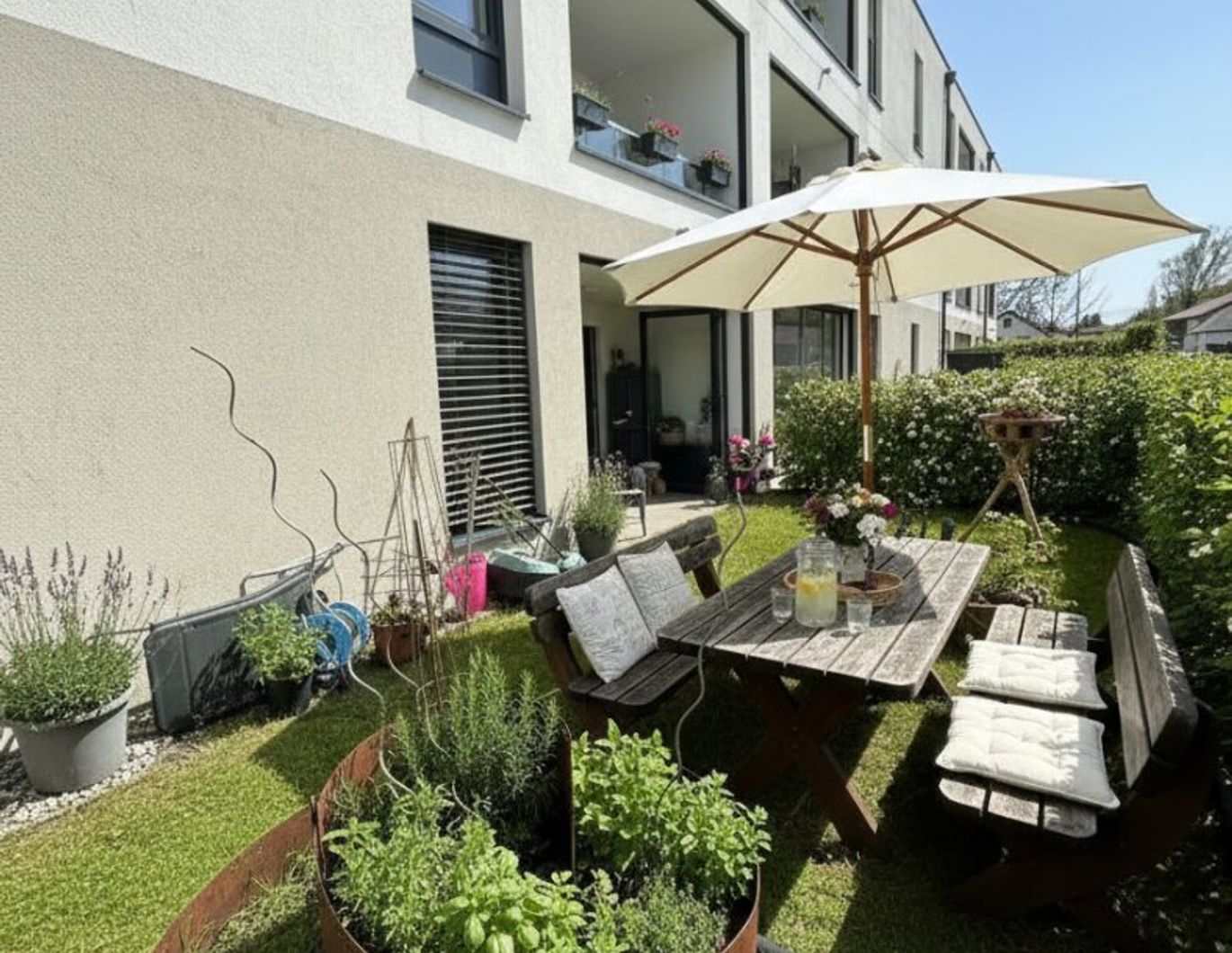 Helle Gartenwohnung mit moderner Ausstattung in Schlatt - Alleehof