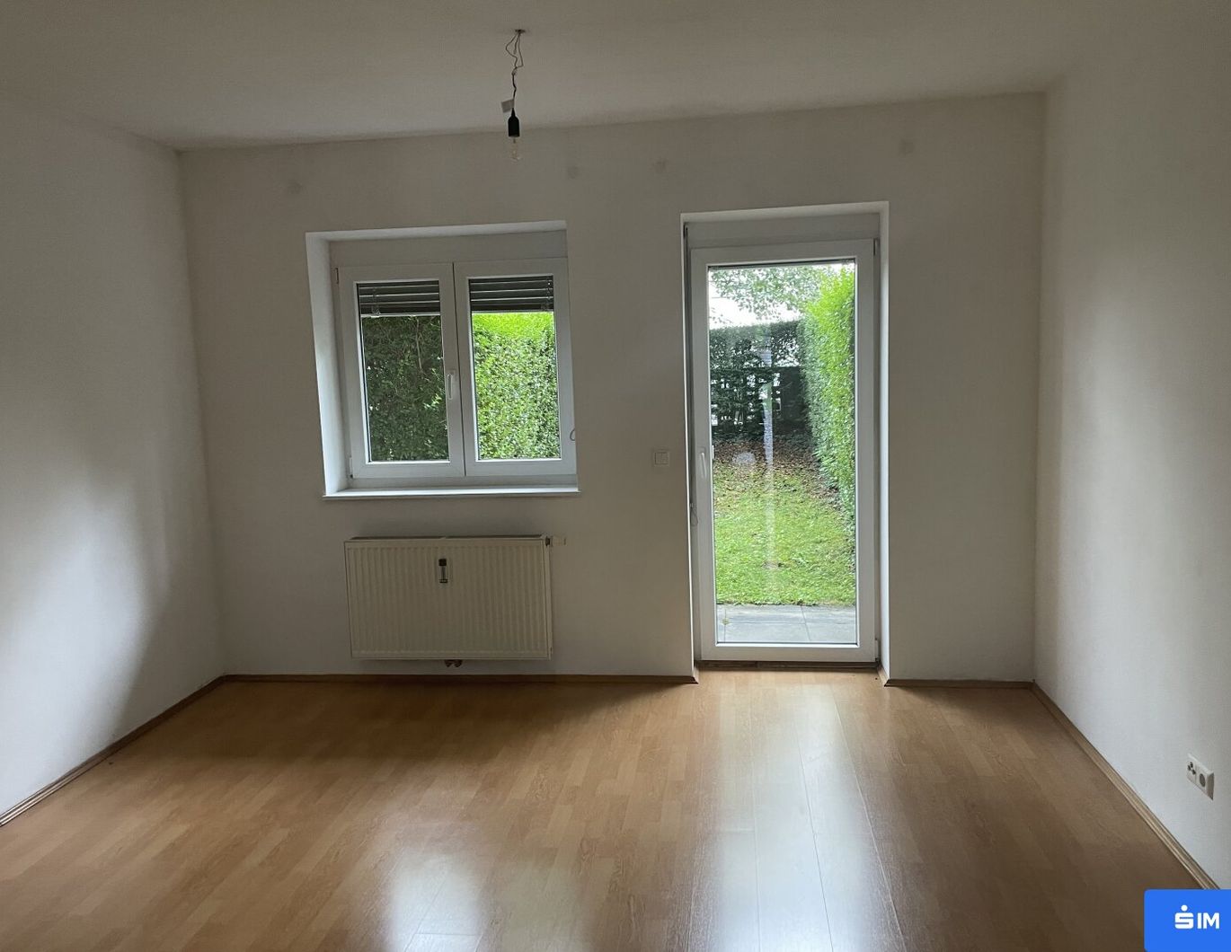 1-Zimmer-Wohnung mit Garten