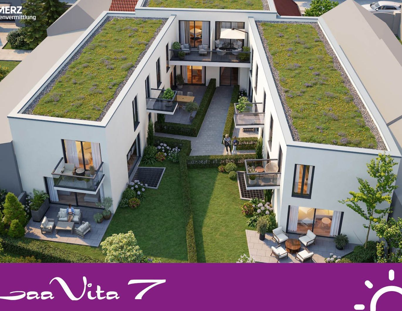 Modern wohnen, entspannt leben