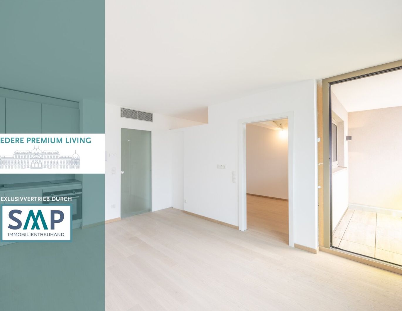 Belvedere Premium Living: 2-Zi. Whg. & Loggia