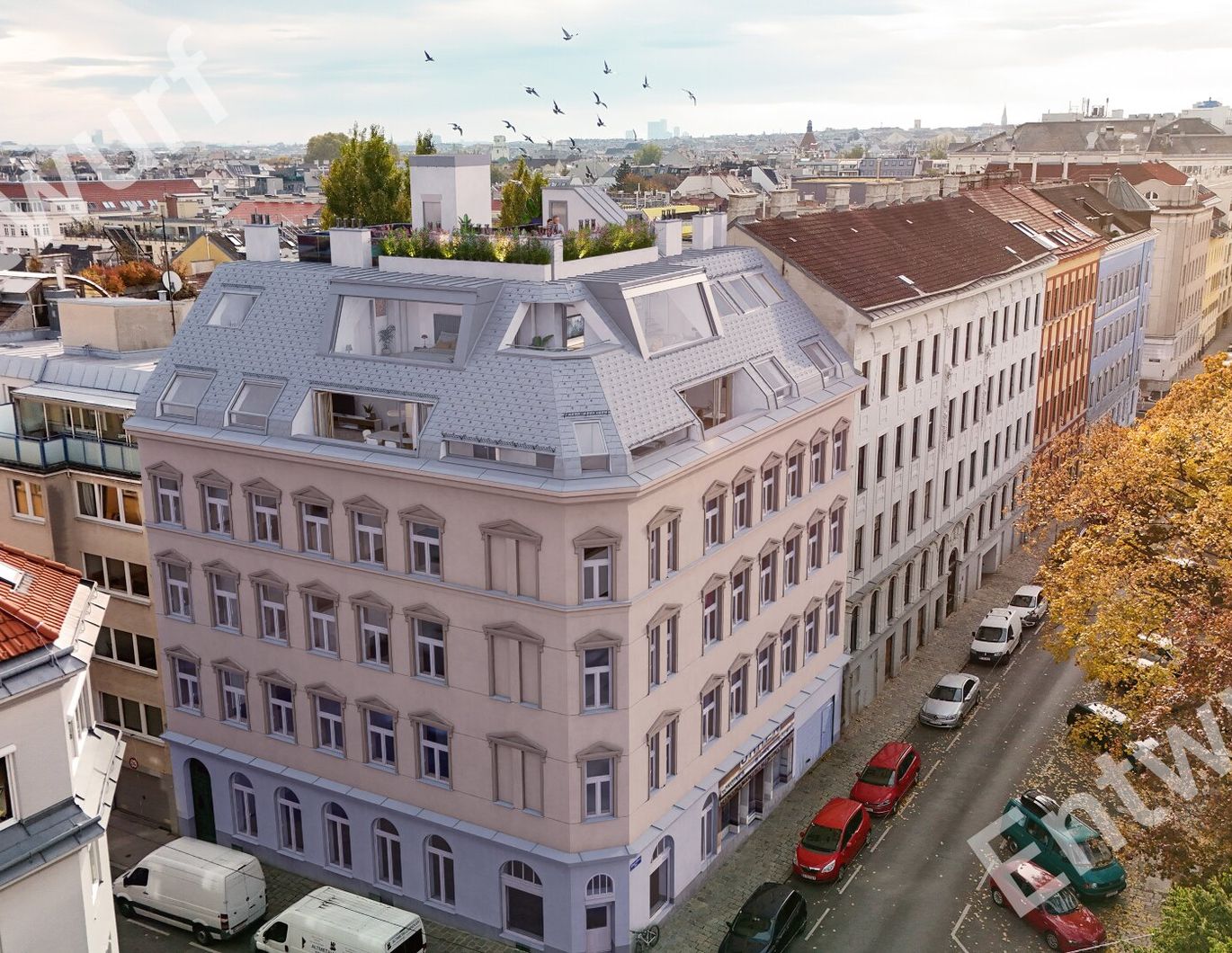 Neue, exklusive Dachgeschosswohnung mit Terrasse - Erstbezug, im 17. Bezirk!