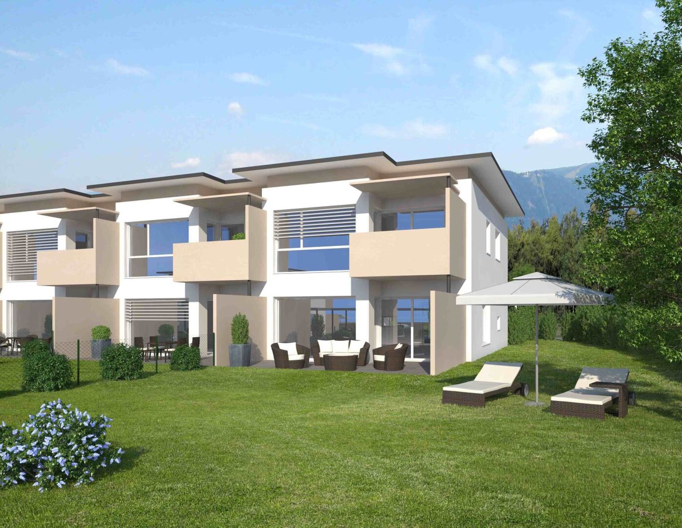 TOP-PREIS FÜR 116 m² REIHENHAUS MIT 4 ZIMMERN - TERRASSE - BALKON - EIGENGARTEN - KRIEGLWEG TOP 6!