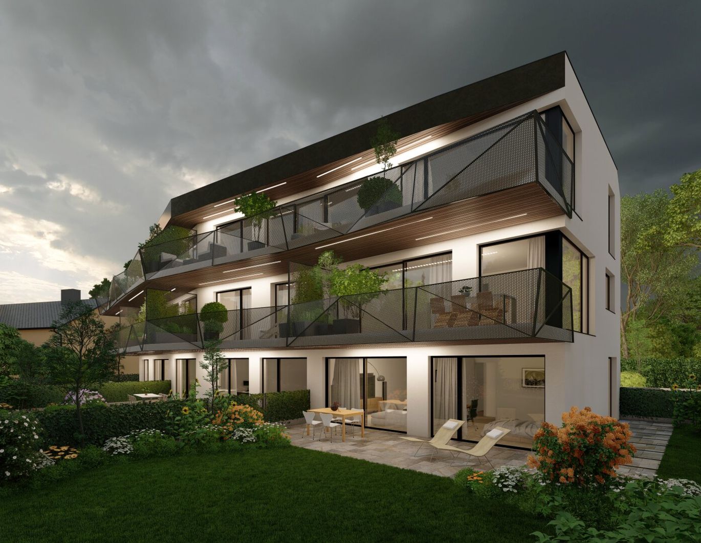 Modernes Wohnen mit hochwertiger Ausstattung und sonnigem Balkon