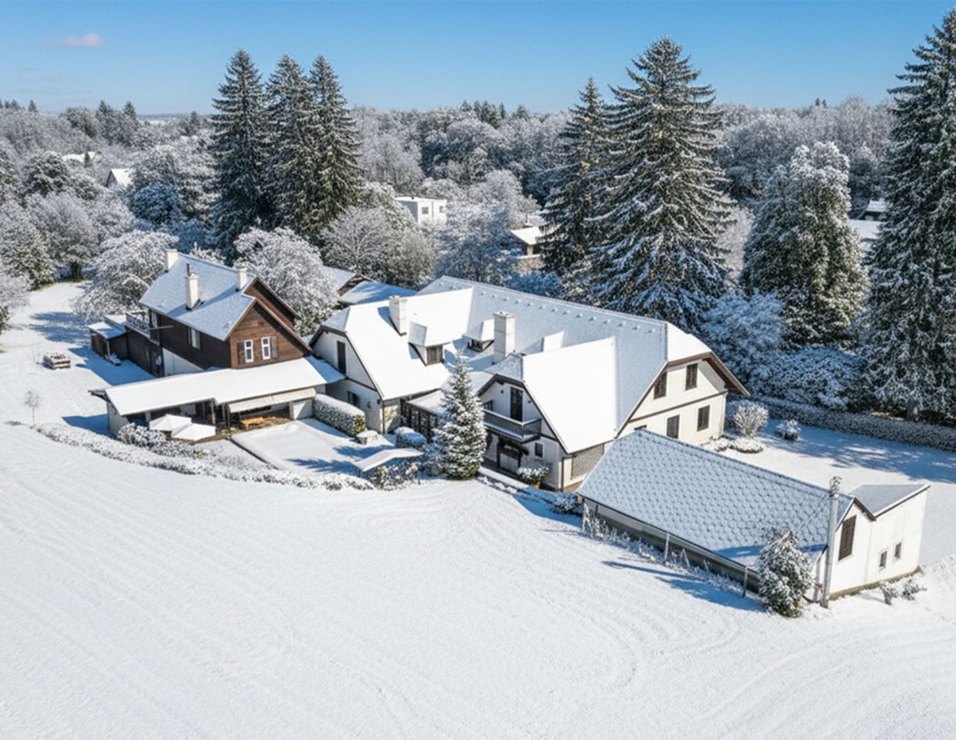 AUTARK LEBEN MIT TIEREN AM STADTRAND VON WIEN! Landhausensemble in Klosterneuburg.