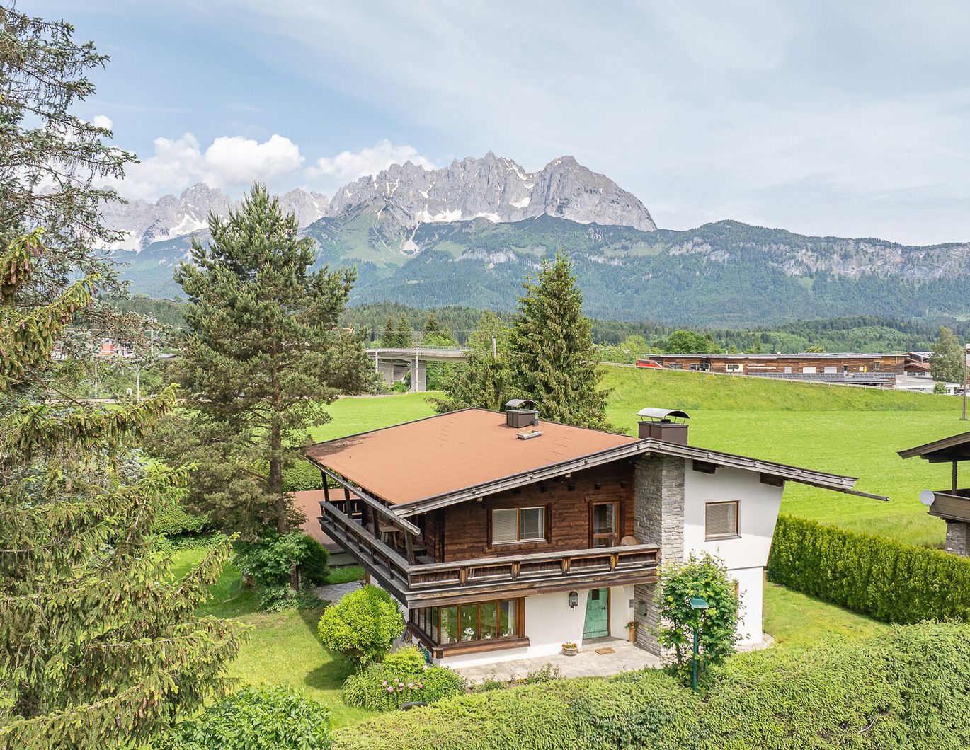 Tirolerhaus mit Kaiserblick in unverbaubarer Toplage