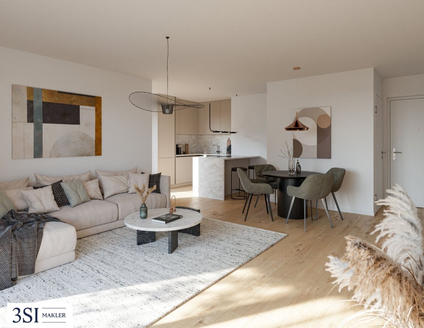 Die Symbiose - Traumhafte Dachgeschoßwohnung mit Terrassen und Grünblick in verkehrsberuhigter Lage