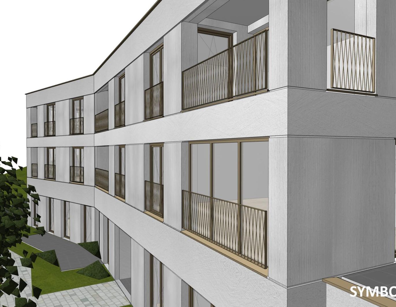 Neubau-Mietwohnung im Zentrum von Schönau