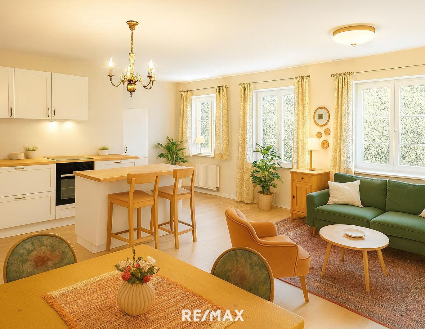 Wohnen, wo Baden am schönsten ist - -Zentrale 3-Zimmer-Wohnung mit Atelier-Charme