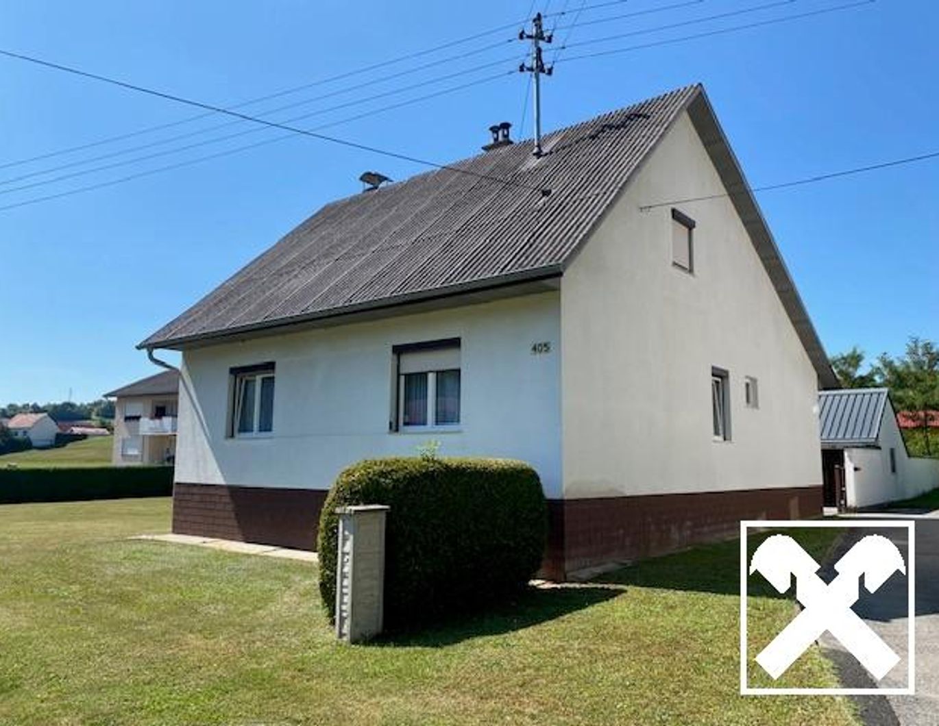 Wohnen & Wertanlage - Einfamilienhaus mit großem Garten/Baugrund in Olbendorf