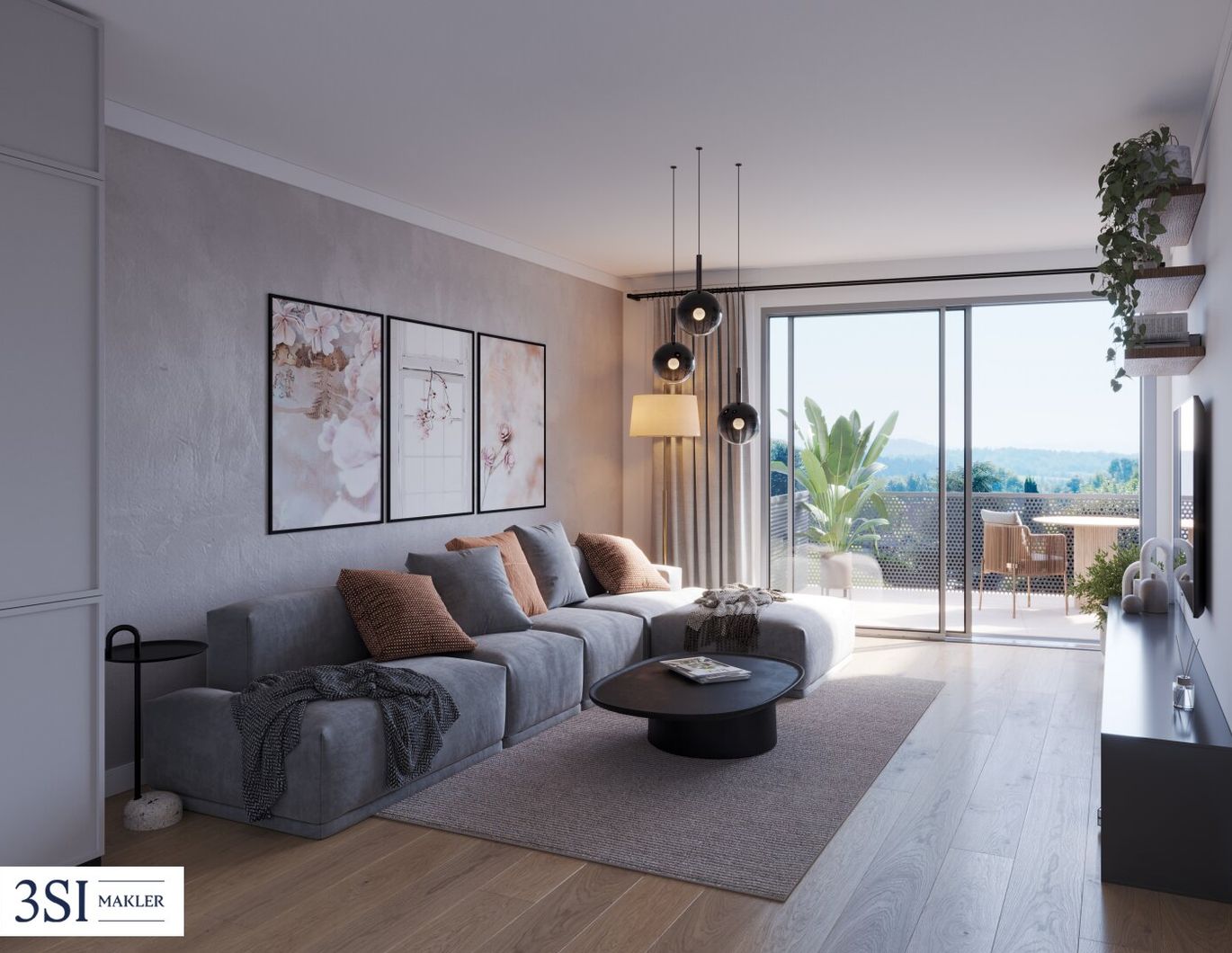 Modernes Wohnen mit hochwertiger Ausstattung und sonnigem Balkon