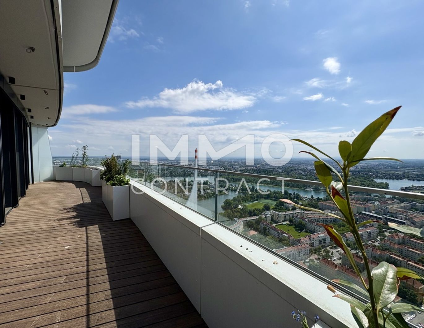 Höchste Dreizimmerwohnung Österreichs mit Rundumblick: DANUBEFLATS (Erstbezug), Annehmlichkeiten