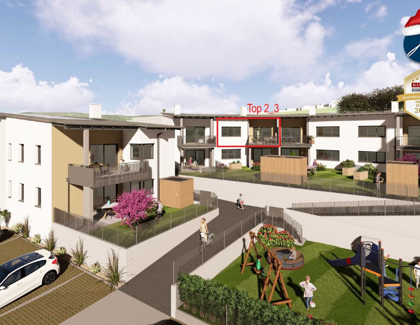 3-Zimmer Wohnung mit geräumigen Balkon