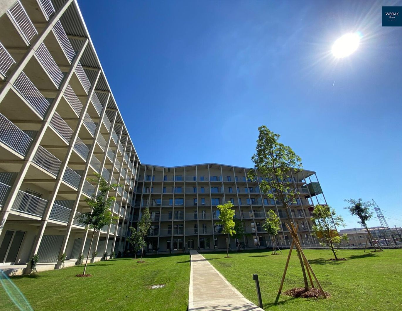 Exklusive 3-Zimmer-Neubauwohnung im 6. OG - mit Klimaanlage & großem Balkon