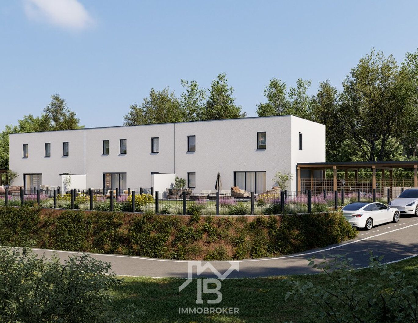 Exklusives Eckreihenhaus mit großzügigem Garten - ERSTBEZUG