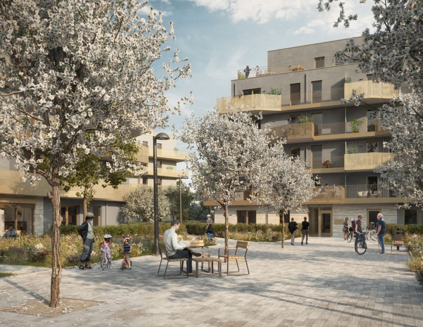 Erstbezug - Idyllisch im Grünen - Großes Outdoor-Areal