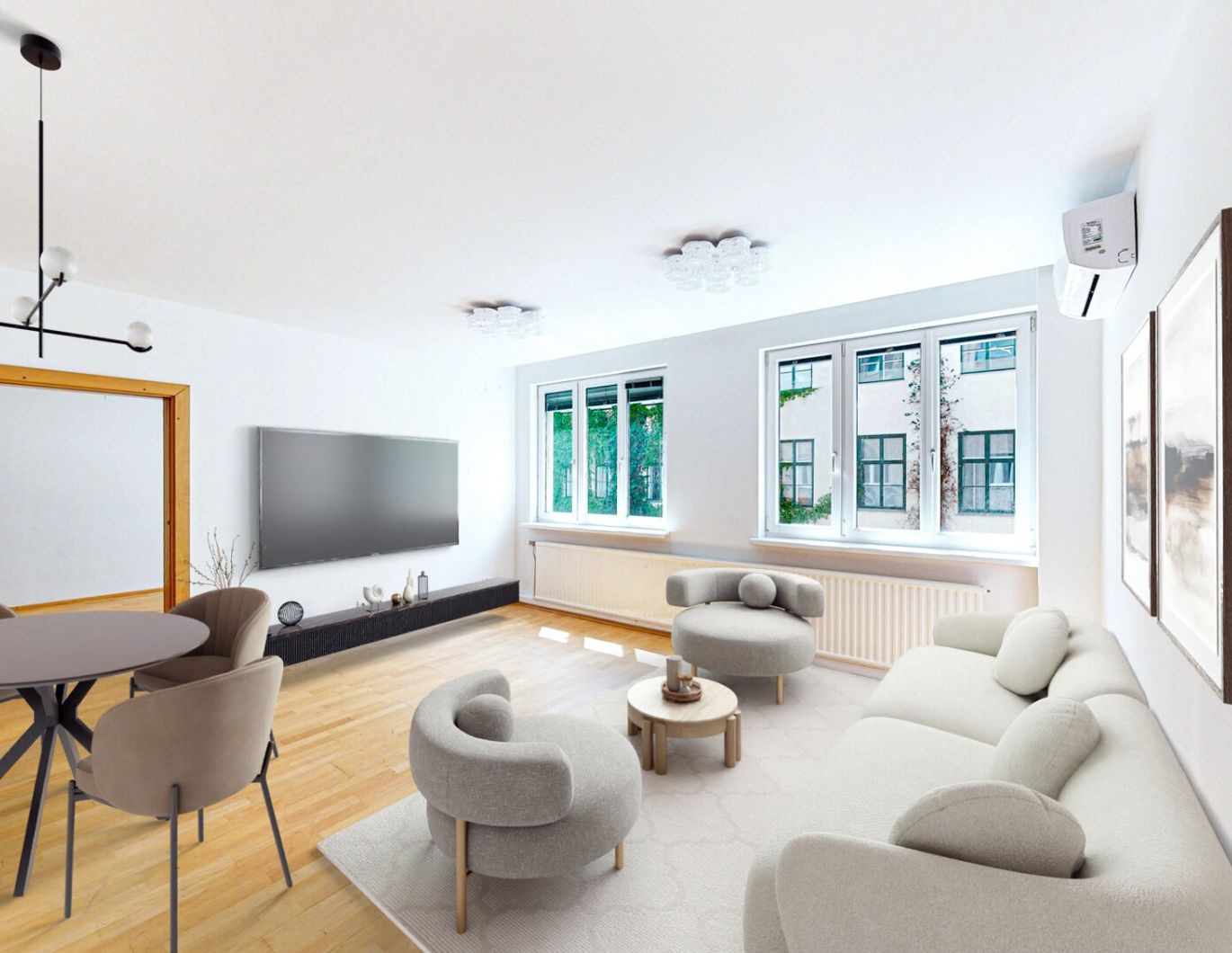 ++ NEU ++ 131 m² Wohnkomfort in Toplage - helle, ruhige 4 Zimmer Wohnung mit moderner Ausstattung! Direkt bei Nestroyplatz