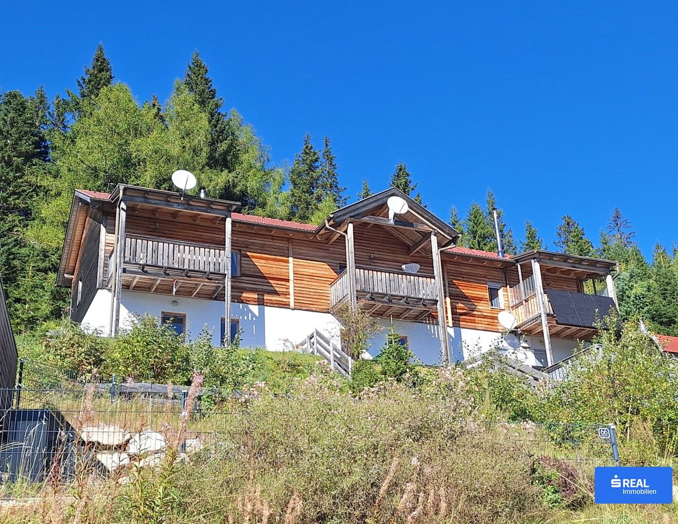 Ferienhaus am Klippitztörl - Sonnenlage im Nahbereich zur Schipiste