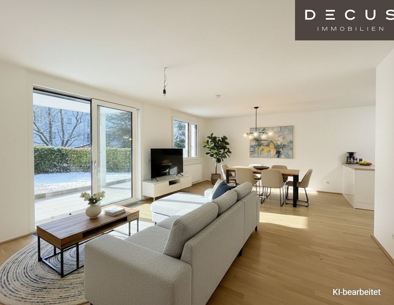 | DREI ZIMMER | GARTEN | HÜTTELDORFER STRASSE | AB NOVEMBER | NEUBAU | ACHTUNG MUSTERBILDER