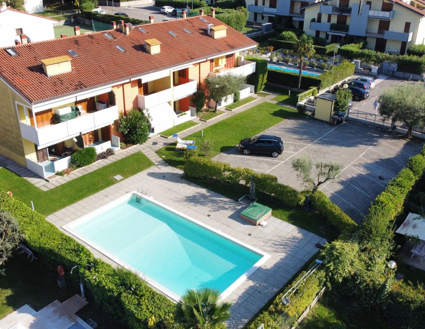 Dreizimmerwohnung in EG in Anlage mit POOL