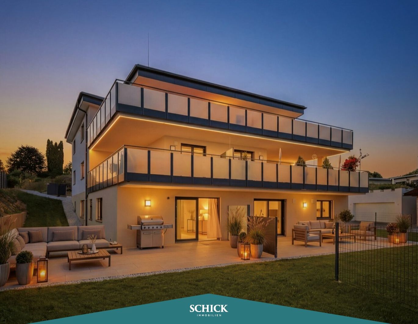 BEZUGSFERTIG. Neubau-Wohnung mit Panoramablick.