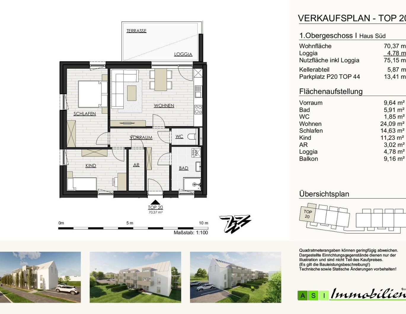 GRÜNE ALLEE GALLNEUKIRCHEN - 2 und 3-Zimmer Wohnungen, 55-70m² NEUBAU ERSTBEZUG