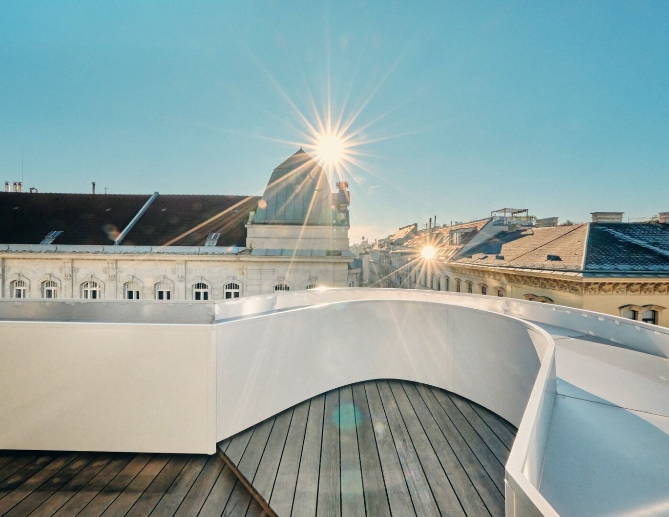 Titanic wie Kate und Leo im Dachgeschoß der Kandlgasse