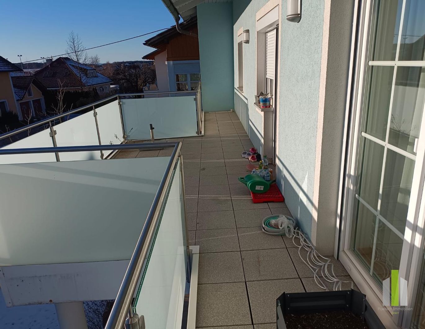 3 Zi-Wohnung mit Balkon und Garage