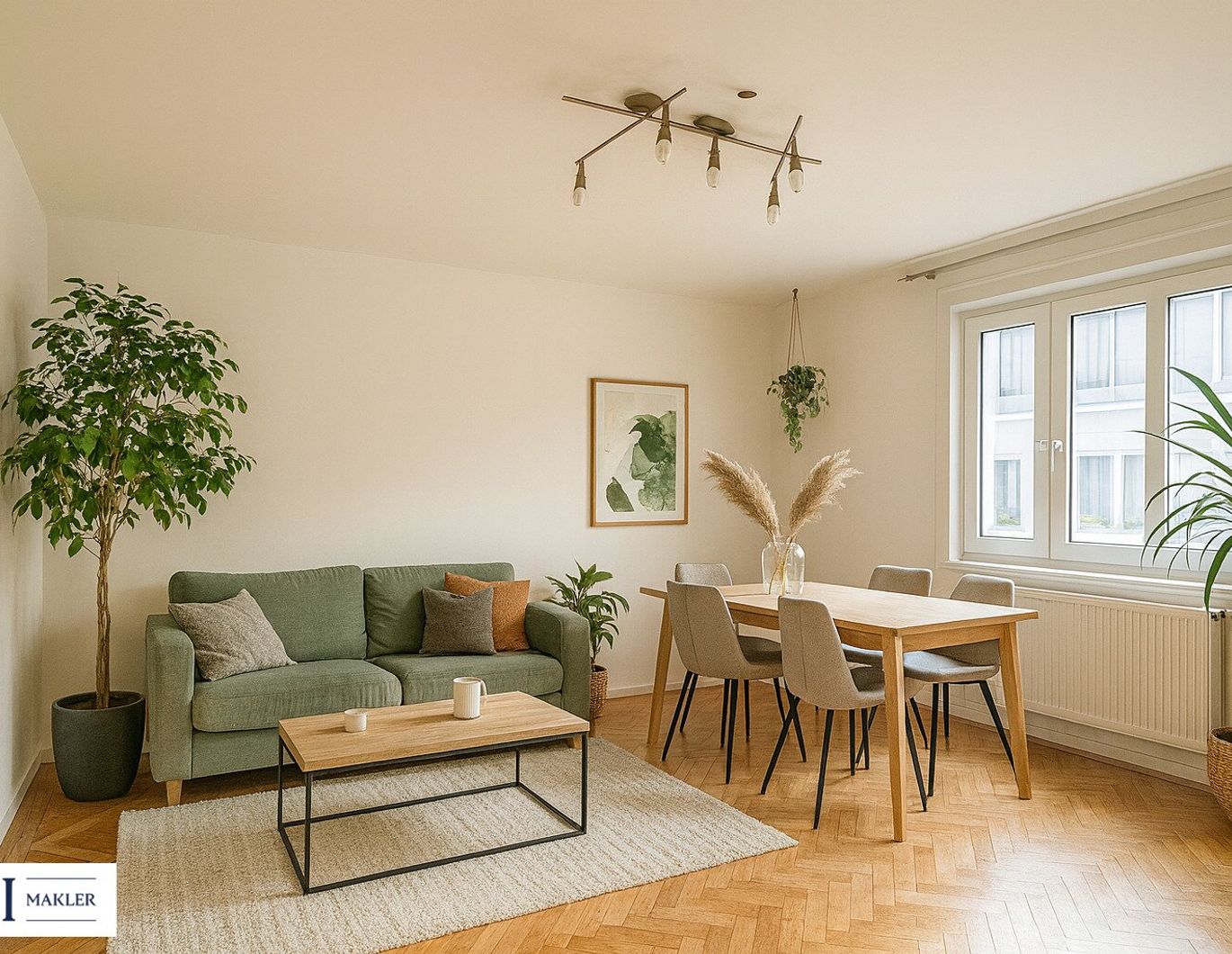 2-Zimmer-Wohnung mit top Anbindung