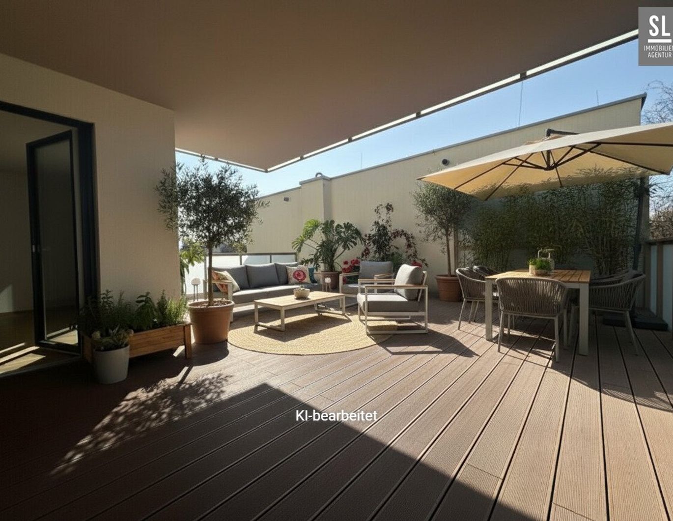 !VideoRundgang! Tolle 52m² Dach-Terrasse - Schön und ruhig, 3 Zi-Wohnung, barrierefrei*, extrabr. TG Platz mit Aufpreis, E-Lademöglichkeit mit günstigem Sonnenstrom