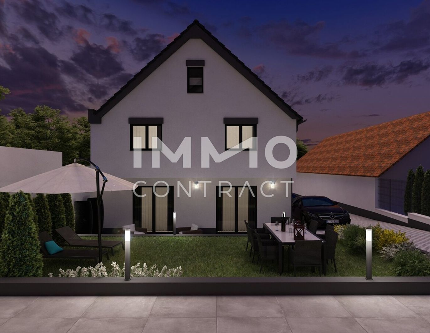 Luxuriös wohnen, naturnah leben: Traumhaus mit 4 Schlafzimmern bei Wien und Bratislava