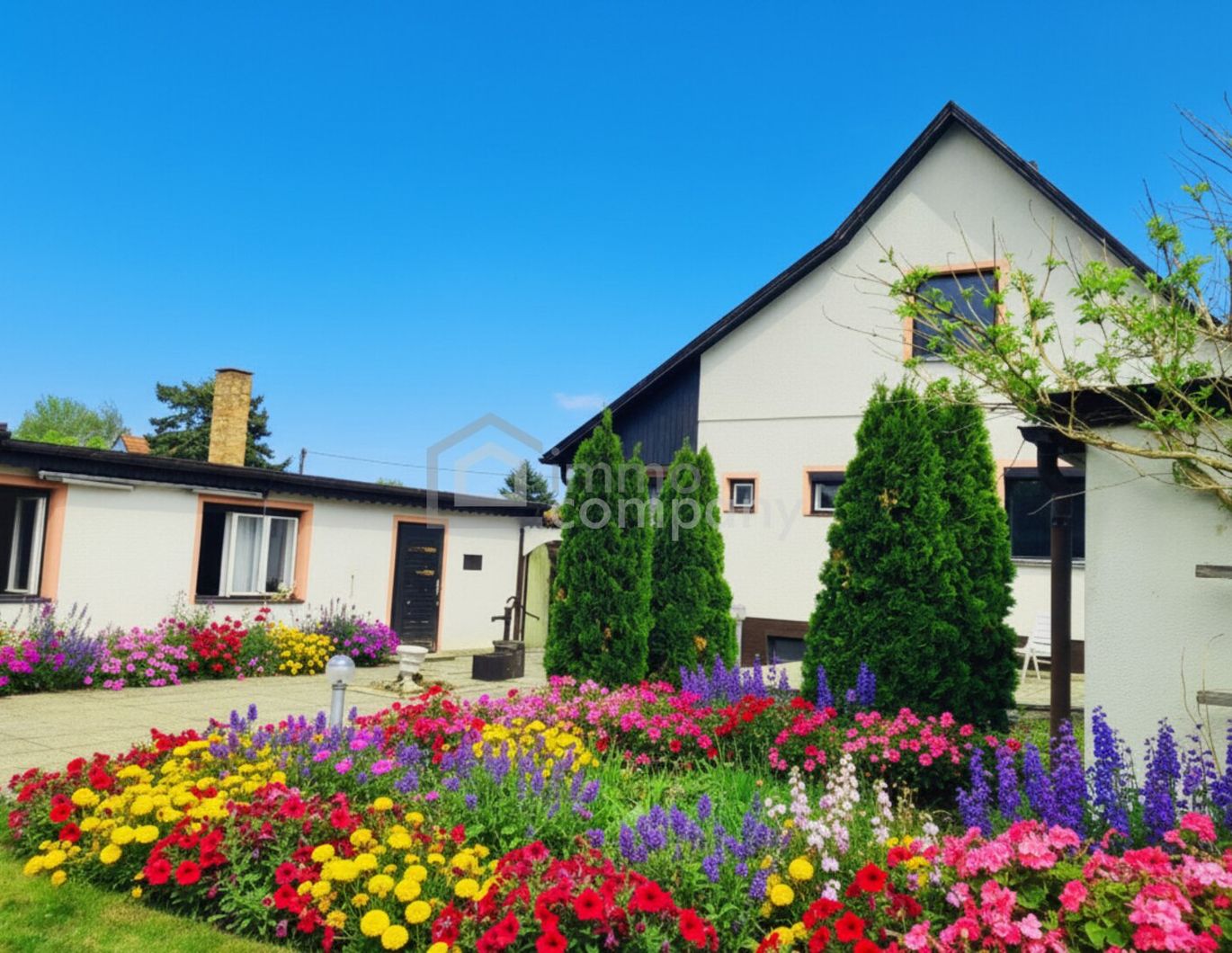 Freihaus im Secret Garden, ein Prachtgarten, im Nahbereich von Baden
