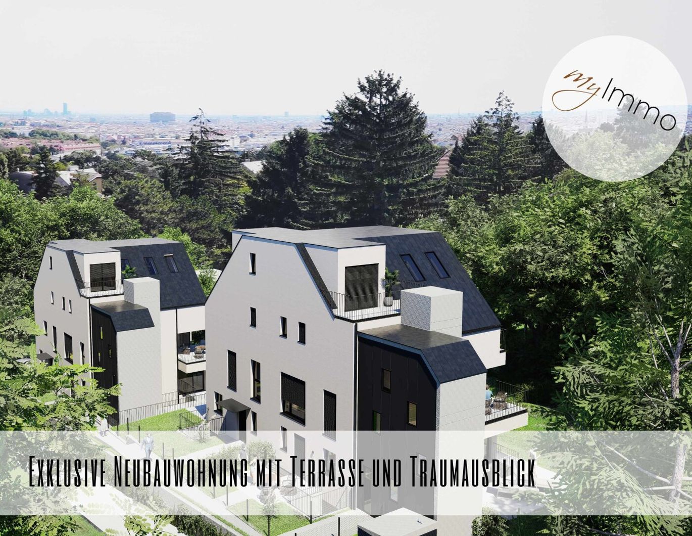 Exklusive Neubauwohnung mit Terrasse und Traumausblick!