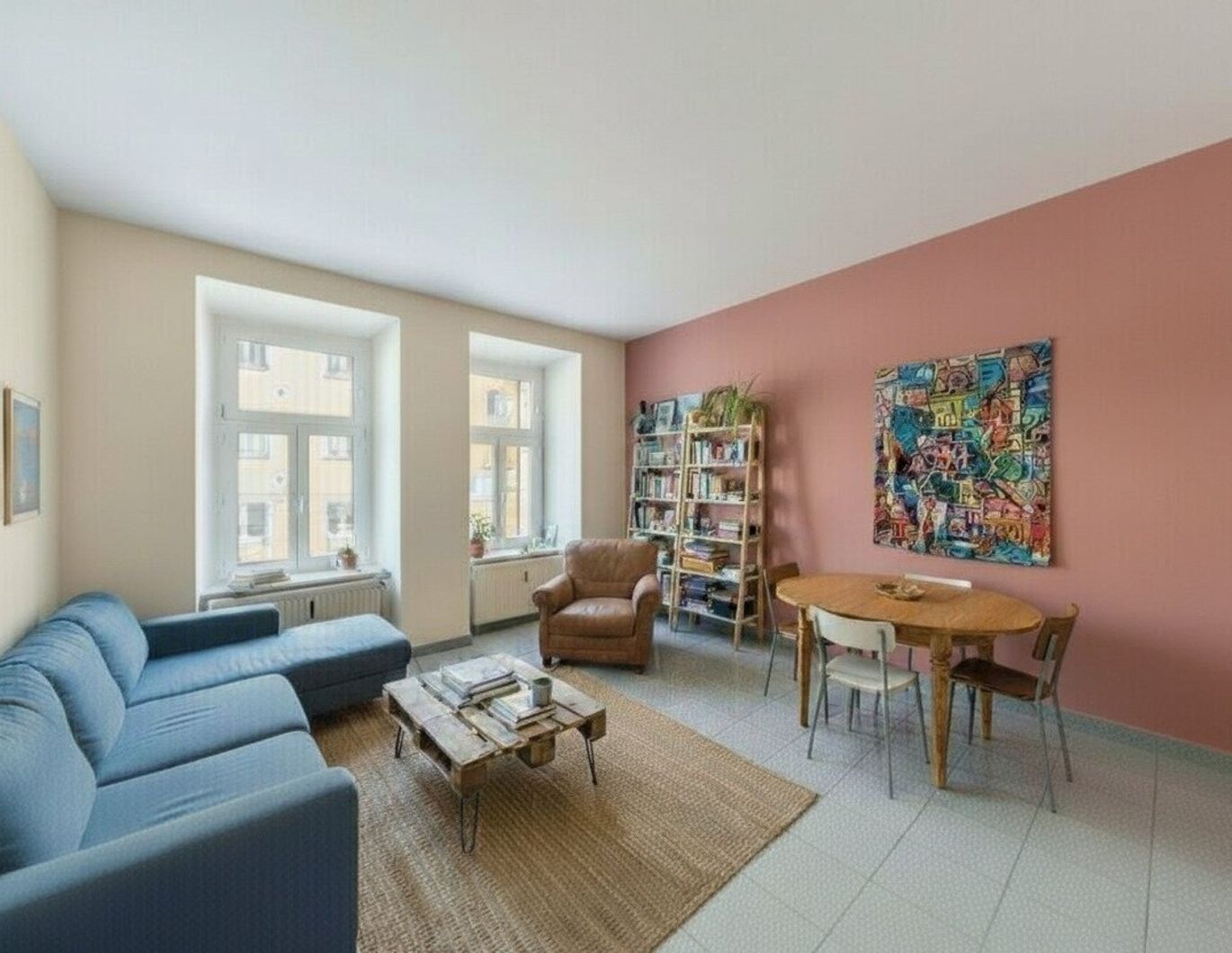 2-Zimmer-Wohnung mit knapp 60 m² in der Hackhergasse