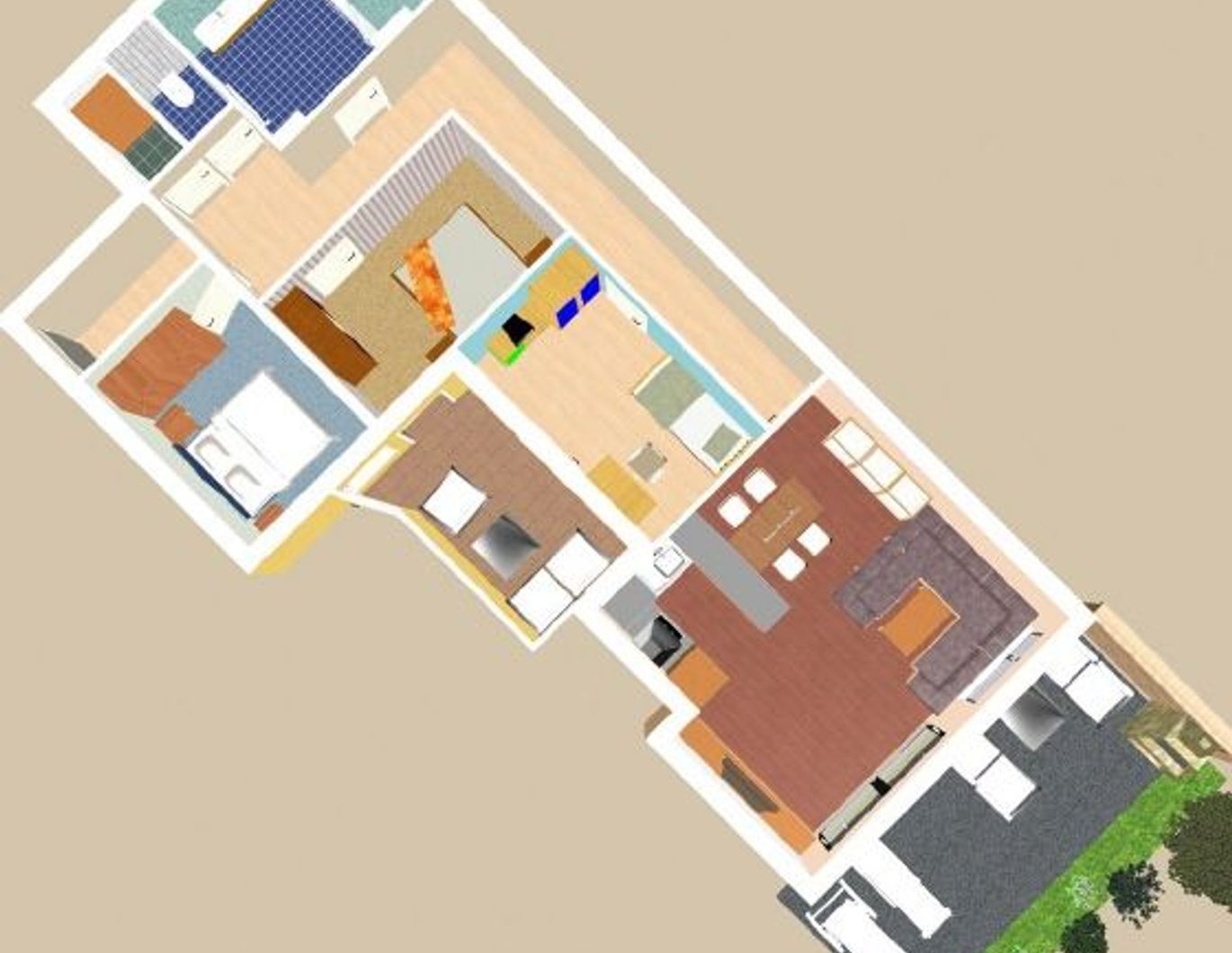 Exklusive 4-Zimmer-Gartenwohnung mit Terrassen nahe Neuer Donau | U1 Kaisermühlen